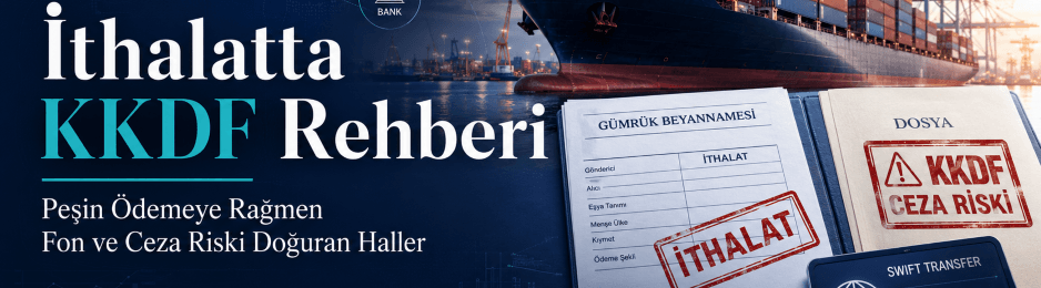 İthalatta KKDF Rehberi ve Ceza Riski Doğuran Haller